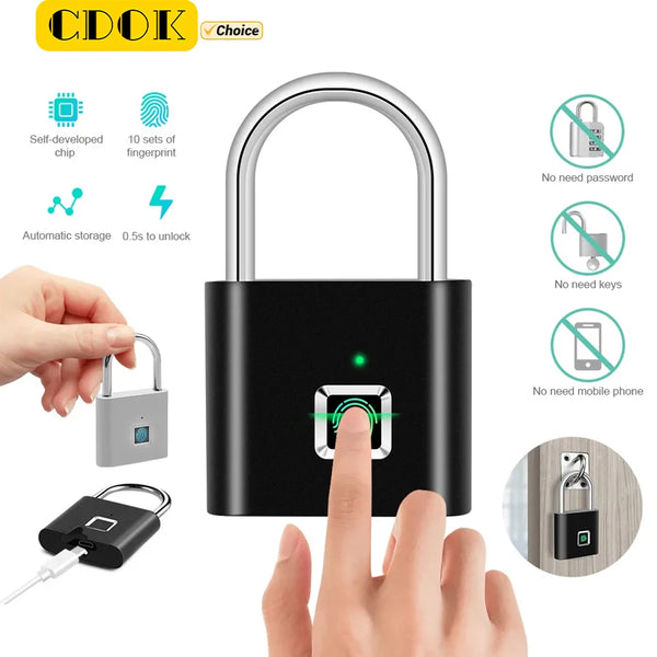SmartLock Fingerprint Padlock