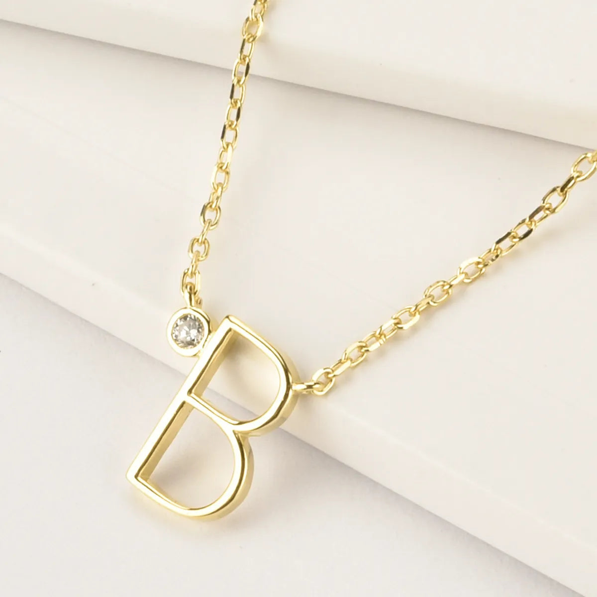 Letter Charm Necklace