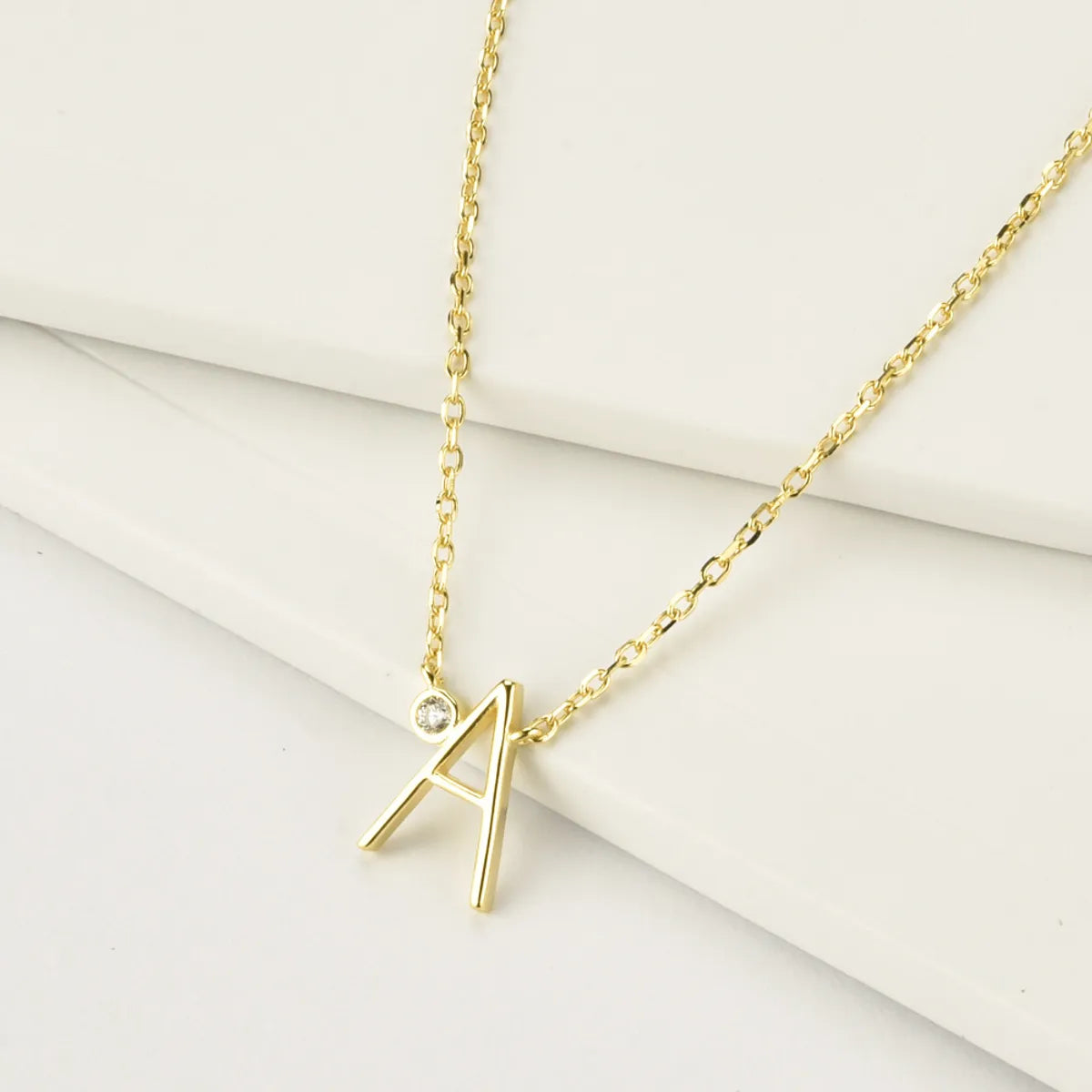Letter Charm Necklace