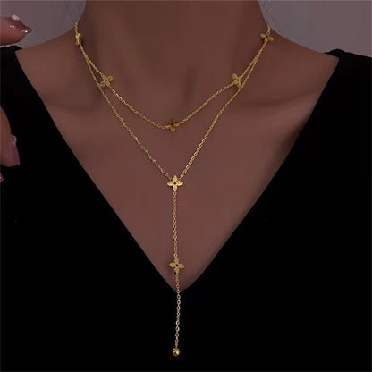 Chic Geometric Gold Necklace