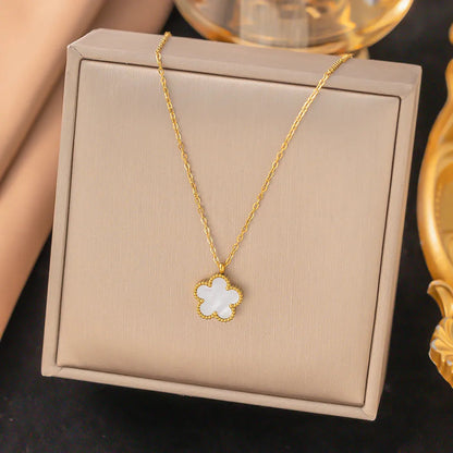 Blooming Gold Flower Necklace