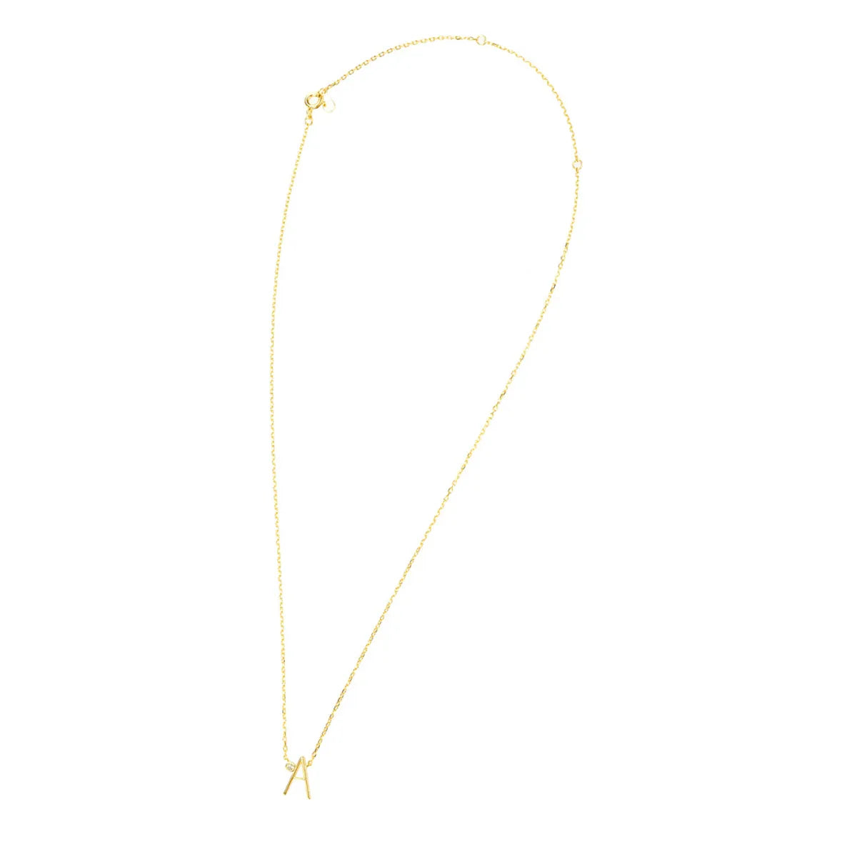 Letter Charm Necklace