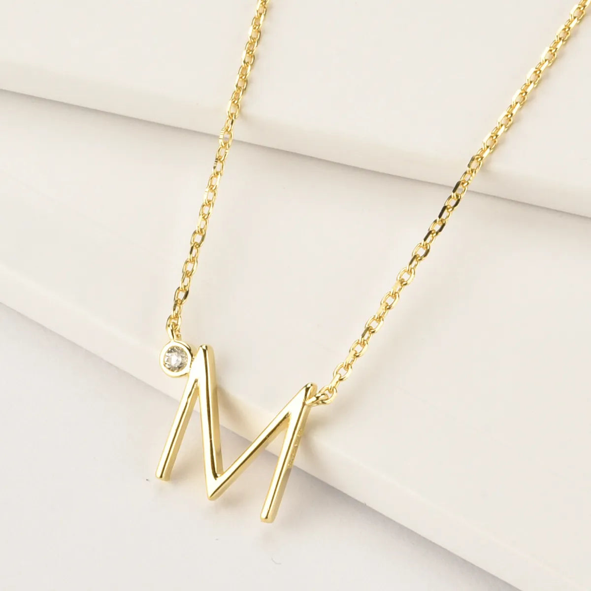 Letter Charm Necklace