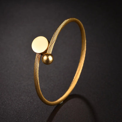 Gold Blossom Cuff Bracelet